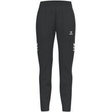 Erima Celebrate 125 Training Pants (elastic waistband) long black ladies' sports trousers
