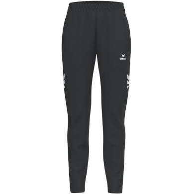 Erima Celebrate 125 Training Pants (elastic waistband) long black ladies' sports trousers