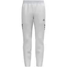 Erima Celebrate 125 Training Pants (elastic waistband with drawstring) long white men's sports trousers