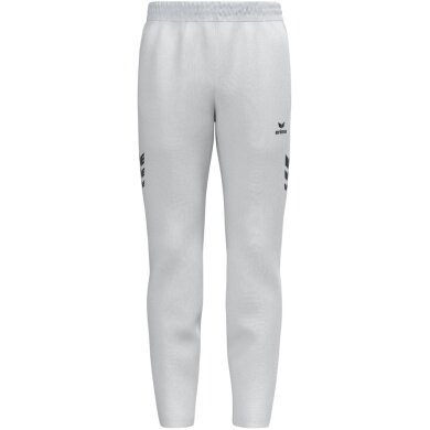 Erima Celebrate 125 Training Pants (elastic waistband with drawstring) long white men's sports trousers