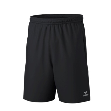 Erima Team Shorts (without inner lining) short black men's sports trousers
