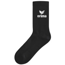 Erima Sportsock Crew (Cotton) black - 3 pairs