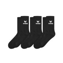 Erima Sportsock Crew (Cotton) black - 3 pairs
