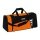 Erima sports bag Six Wings (Size M - 49.5 litres) orange/black 61x29x28cm