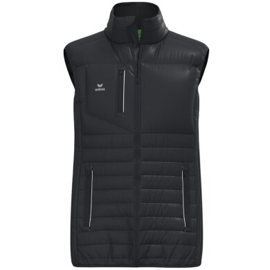 Erima Padded Gilet CMPT (Stand-up Collar, Lightweight) Black Men's