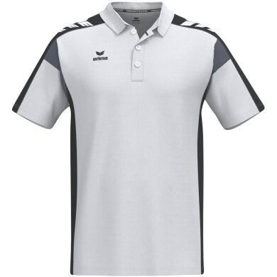Erima Tennis Polo Celebrate 125 Function (100% recycled polyester, quick-drying) white/black men's