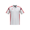 Erima Tennis Polo Celebrate 125 Function (100% recycled polyester, quick-drying) white/red men's