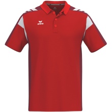 Erima Tennis Polo Celebrate 125 Function (100% recycled polyester, quick-drying) red men's
