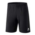 Erima Training Pants Short Basic (100% Polyester, Zipper Pockets) short black Boys