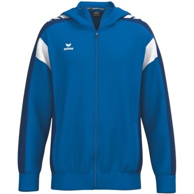 Erima Celebrate 125 Training Jacket with Hood (breathable, 100% polyester) royal blue Children