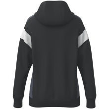 Erima Celebrate 125 Training Jacket with Hood (breathable, 100% polyester) black/grey ladies