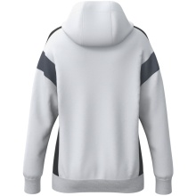 Erima Celebrate 125 Training Jacket with Hood (breathable, 100% polyester) white/black ladies