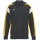 Erima Celebrate 125 Training Jacket with Hood (breathable, 100% polyester) black/yellow children