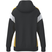 Erima Celebrate 125 Training Jacket with Hood (breathable, 100% polyester) black/yellow ladies