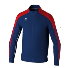 Erima Evo Star Training Jacket (Stand-up Collar, Durable) navy blue/red Men's