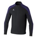 Erima Evo Star Training Jacket (Stand-up Collar, Durable) Black/Purple Kids