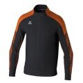 Erima Training Jacket Evo Star (Stand-up collar, durable) black/orange Men