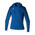 Erima Training Jacket Evo Star with Hood (high wearing comfort) royal blue/navy blue Ladies