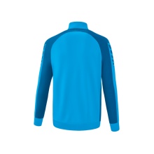 Erima Training Jacket Six Wings Worker (100% Polyester, Stand-up collar, durable) curacao blue Men
