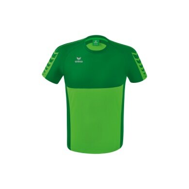 Erima Sport T-shirt Six Wings (100% Polyester, quick-drying, comfortable to wear) green/emerald Men