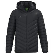Erima padded jacket CMPT puffer with hood (100% polyester) black men's