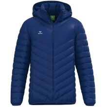 Erima padded jacket CMPT puffer with hood (100% polyester) navy blue men's