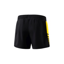 Erima sports shorts Short Six Wings Worker (100% Polyester) short black/yellow Women