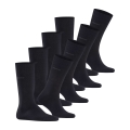 Esprit Daily Socks Crew Solid (Cotton) black Men's - 4 pairs