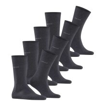 Esprit Daily Socks Crew Solid (Cotton) anthracite grey Men - 4 pairs