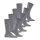 Esprit Daily Socks Crew Solid (Cotton) Light Grey Men - 4 Pairs