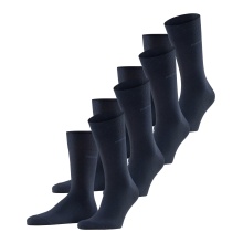 Esprit Daily Socks Crew Solid (Cotton) navy blue Men's - 4 pairs