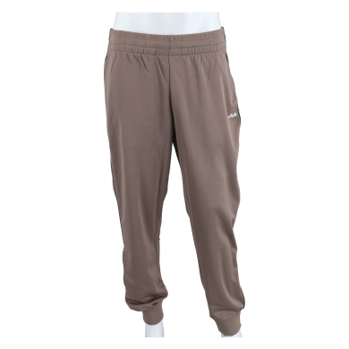 Fila Sagano Leisure Trousers (Sweatpants, 100% Polyester) long - taupe brown Men's
