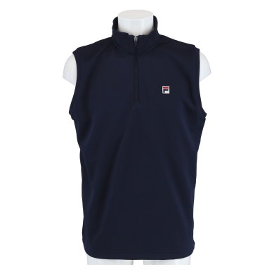 Fila Tennis Slipover Toby (half zip, stand-up collar) navy blue Men