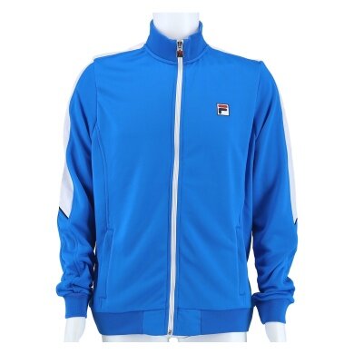 Fila Tennis Jacket Manuel (Stand-up Collar, 100% Polyester) blue Men's