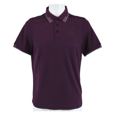 Fila Tennis Polo Alejandro (rec. Polyester) blackberry violet Men's