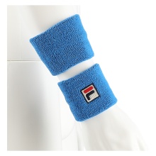 Fila Sweatband East Wrist (80% Cotton) azure blue - 2 pieces