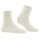 Falke Daily Sock Bed Sock Rib (Wool and Cashmere) white Ladies - 1 Pair