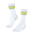 Falke Bike Sock BC Impulse Rapid (ultralight padding, mesh knit) white/lime green - 1 pair