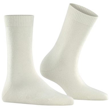 Falke Daily Sock Cosy Wool (soft cashmere, temperature-regulating merino wool) 2025 white ladies - 1 pair