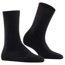 Falke Daily Sock Cosy Wool (soft cashmere, temperature-regulating merino wool) 2025 black ladies - 1 pair