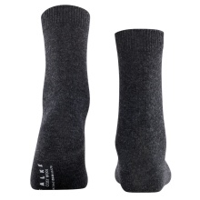 Falke Daily Sock Cosy Wool (soft cashmere, temperature-regulating merino wool) 2025 anthracite grey ladies - 1 pair