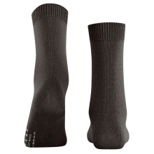 Falke Daily Sock Cosy Wool (soft cashmere, temperature-regulating merino wool) 2025 dark brown ladies - 1 pair