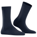 Falke Daily Sock Cosy Wool (soft cashmere, temperature-regulating merino wool) 2025 dark blue ladies - 1 pair
