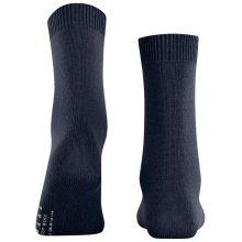 Falke Daily Sock Cosy Wool (soft cashmere, temperature-regulating merino wool) 2025 dark blue ladies - 1 pair