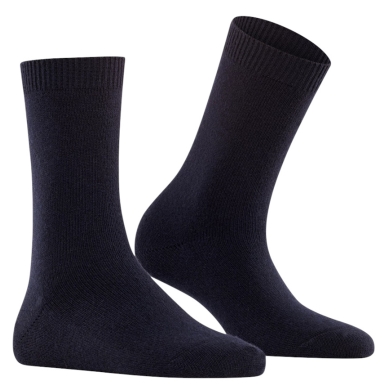 Falke Daily Sock Cosy Wool (soft cashmere, temperature-regulating merino wool) 2025 navy blue ladies - 1 pair