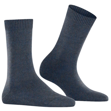 Falke Daily Sock Cosy Wool (soft cashmere, temperature-regulating merino wool) 2025 blue ladies - 1 pair