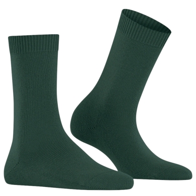 Falke Daily Sock Cosy Wool (soft cashmere, temperature-regulating merino wool) 2025 green ladies - 1 pair