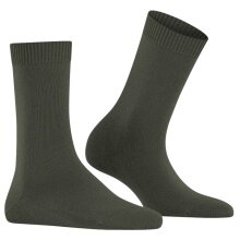 Falke Daily Sock Cosy Wool (soft cashmere, temperature-regulating merino wool) 2025 dark green ladies - 1 pair
