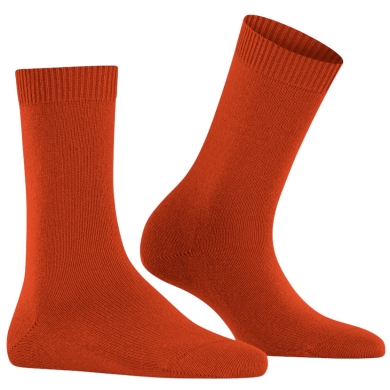 Falke Daily Sock Cosy Wool (soft cashmere, temperature-regulating merino wool) 2025 red ladies - 1 pair