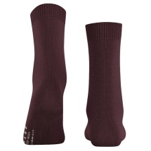 Falke Daily Sock Cosy Wool (soft cashmere, temperature-regulating merino wool) 2025 bordeaux ladies - 1 pair